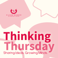 Minimalist Thinking Thursday Linkedin Post Image Preview
