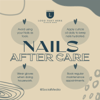 Nails Aftercare Tips Instagram Post Preview