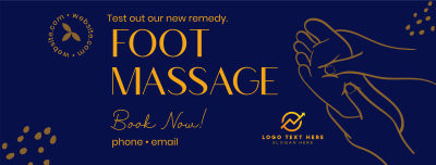 Foot Massage Facebook cover Image Preview