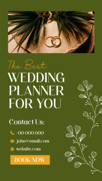 Boho Wedding Planner Instagram Story Design