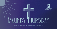 Holy Week Maundy Thursday Facebook ad Image Preview