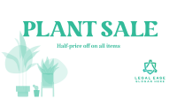 Quirky Plant Sale Facebook event cover Image Preview