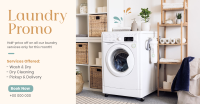 Affordable Laundry Facebook Ad Design