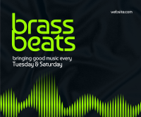 Brass Beats Facebook Post | BrandCrowd Facebook Post Maker