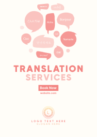 Translation Services Poster Image Preview