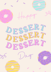 Dessert Day Delights Poster Image Preview