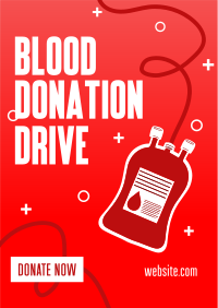 Blood Donation Drive Flyer Design