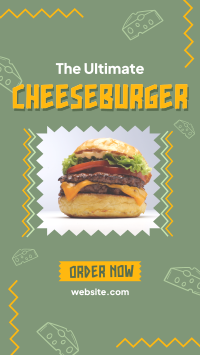 Classic Cheeseburger Instagram reel Image Preview