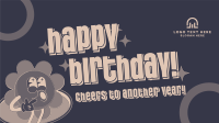 Happy Birthday Greeting Facebook Event Cover Design