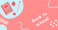 Cute Back to School Facebook ad Image Preview