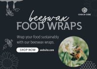 Beeswax Food Wraps Postcard Image Preview