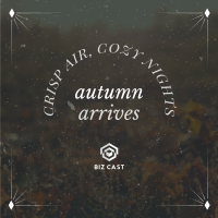 Autumn Arrives Quote Instagram post Image Preview