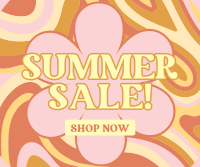 Groovy Summer Sale Facebook post Image Preview