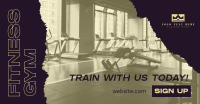 Train With Us Facebook Ad Design