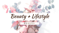 Beauty Vlog YouTube Banner Image Preview
