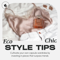 Eco Chic Tips Instagram post Image Preview