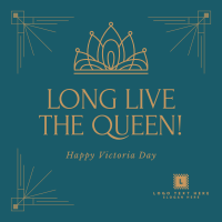 Long Live The Queen! Instagram Post Design