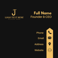 Fashion Apparel Boutique Business Card Design