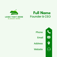 Green Golf Course Business Card Design