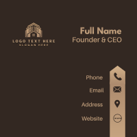 Real Estate Property Business Card Design