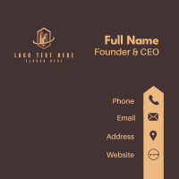 Metropolis Building City Business Card Design