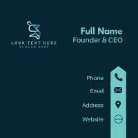 Digital Company Letter S Business Card Design