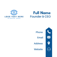 Eye Security Camera Business Card Design