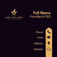 Star Agency Enterprise Business Card Design