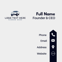 SUV Automotive Vehicle Business Card Design