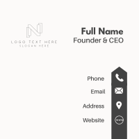 Notary Legal Advice Firm Business Card Design