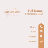 Chic Feminine Business Business Card Design