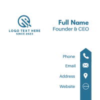 Finance Tech Company  Business Card Design