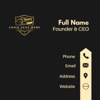 Luxury Car Dealership Business Card Design