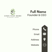 House Tree Landscaping Business Card Design