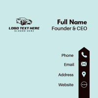 Automobile Car Vehicle Business Card Design