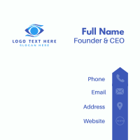 Eye Digital Technology Business Card Design