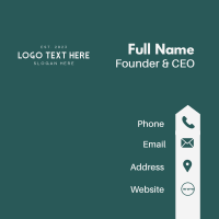 Professional Business Wordmark Business Card Design