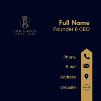 Castle Tower Security Business Card Design