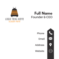 Bee Wasp Insect Robot Droid Business Card Design