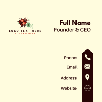 Ladybug Beetle Massachusetts Business Card Design