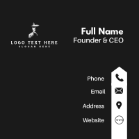 Gentleman Fashion Hat Business Card Design