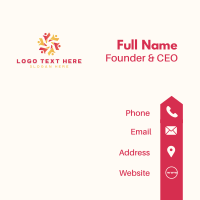 People Community Foundation Business Card Design