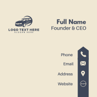 Limousine Auto Car Business Card Design