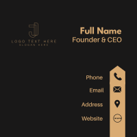 Justice Legal Advice Firm Business Card Design