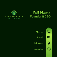 Family Home Welfare Business Card Design