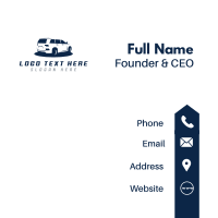 SUV Automotive Vehicle Business Card Design