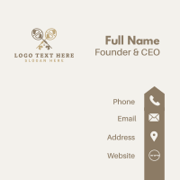 Secure House Key Business Card Design