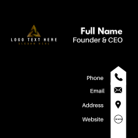 Pyramid Corporate Finance Business Card Design