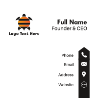 Bee Turtle Business Card Design