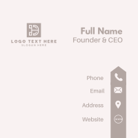 Creative Business Letter D Business Card Design